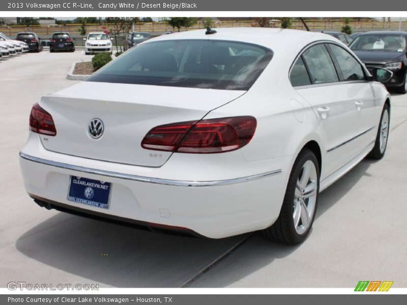 Candy White / Desert Beige/Black 2013 Volkswagen CC R-Line