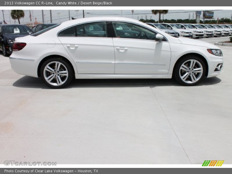 Candy White / Desert Beige/Black 2013 Volkswagen CC R-Line