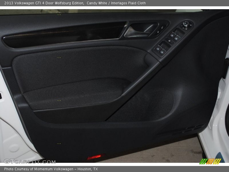 Candy White / Interlagos Plaid Cloth 2013 Volkswagen GTI 4 Door Wolfsburg Edition