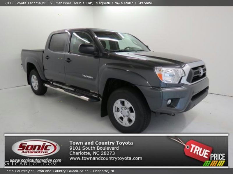Magnetic Gray Metallic / Graphite 2013 Toyota Tacoma V6 TSS Prerunner Double Cab