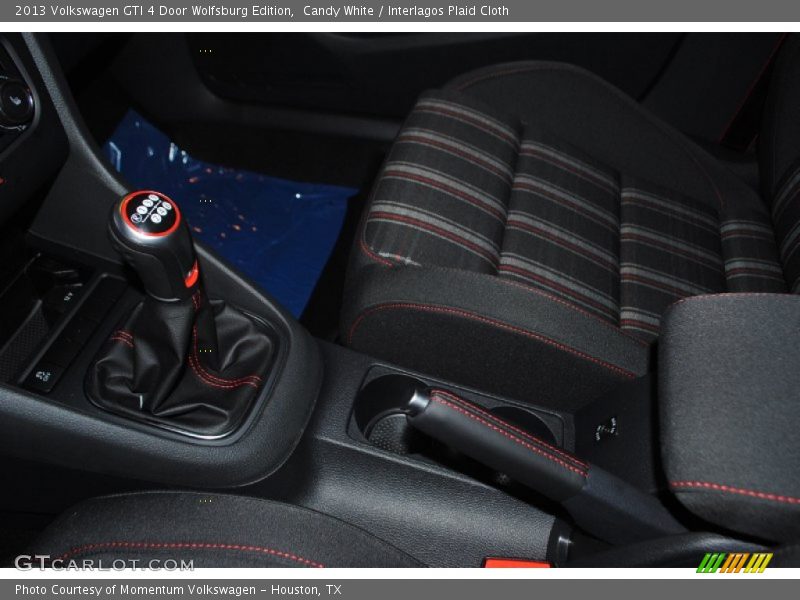 Candy White / Interlagos Plaid Cloth 2013 Volkswagen GTI 4 Door Wolfsburg Edition