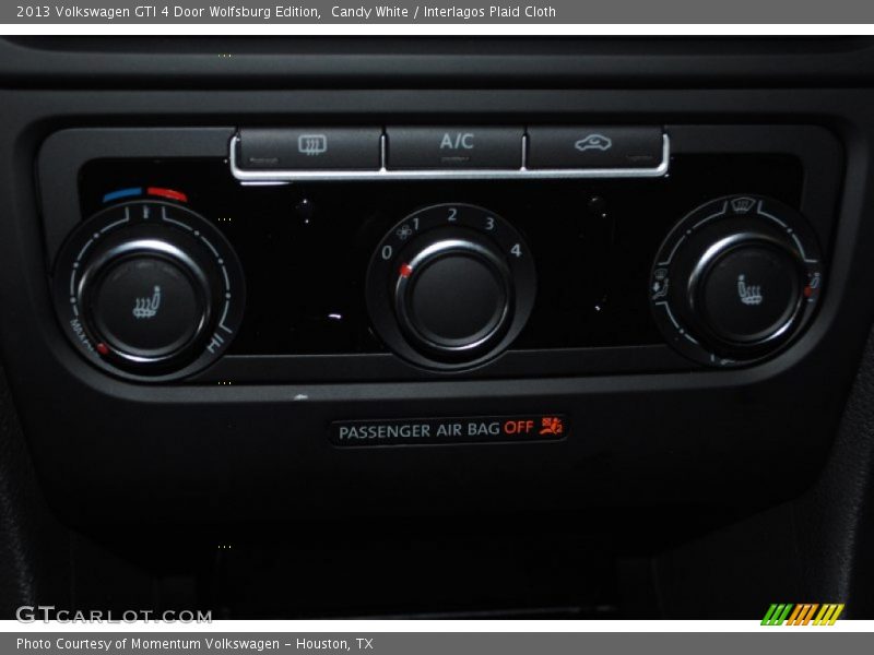 Candy White / Interlagos Plaid Cloth 2013 Volkswagen GTI 4 Door Wolfsburg Edition
