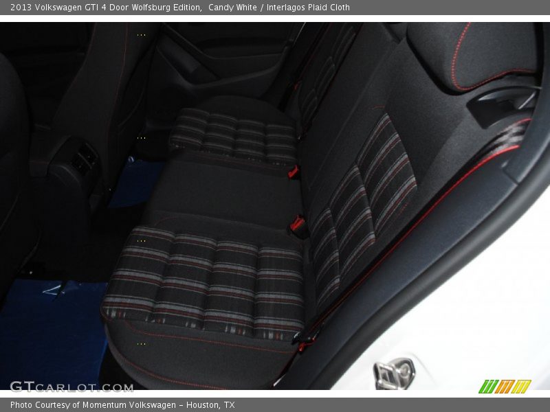 Candy White / Interlagos Plaid Cloth 2013 Volkswagen GTI 4 Door Wolfsburg Edition