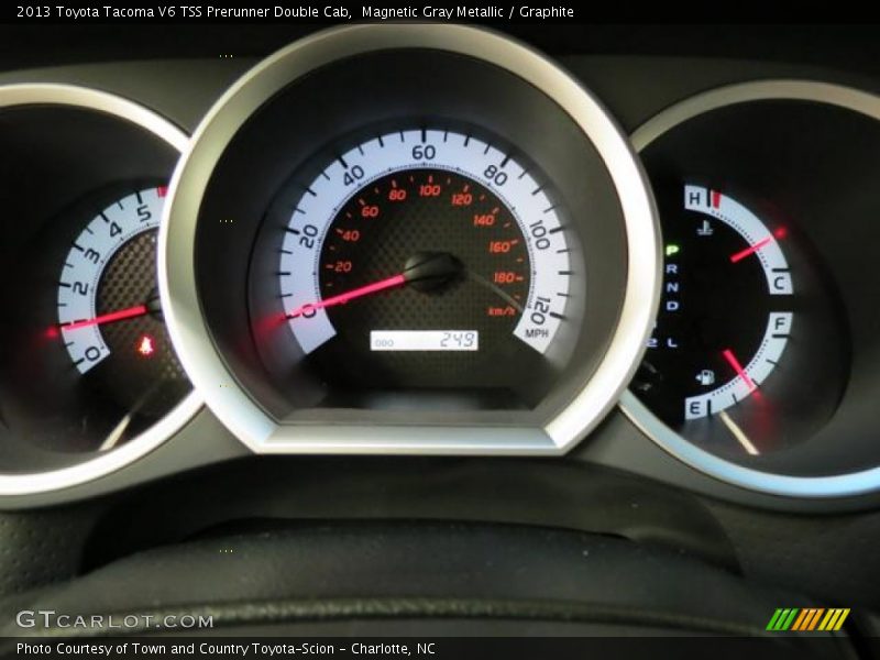 Magnetic Gray Metallic / Graphite 2013 Toyota Tacoma V6 TSS Prerunner Double Cab