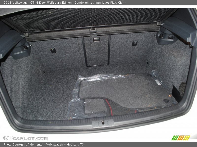 Candy White / Interlagos Plaid Cloth 2013 Volkswagen GTI 4 Door Wolfsburg Edition