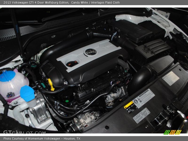 Candy White / Interlagos Plaid Cloth 2013 Volkswagen GTI 4 Door Wolfsburg Edition