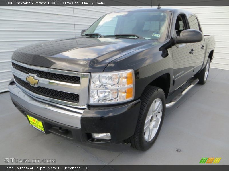 Black / Ebony 2008 Chevrolet Silverado 1500 LT Crew Cab
