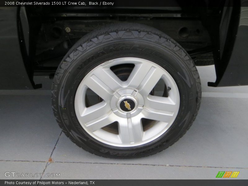 Black / Ebony 2008 Chevrolet Silverado 1500 LT Crew Cab
