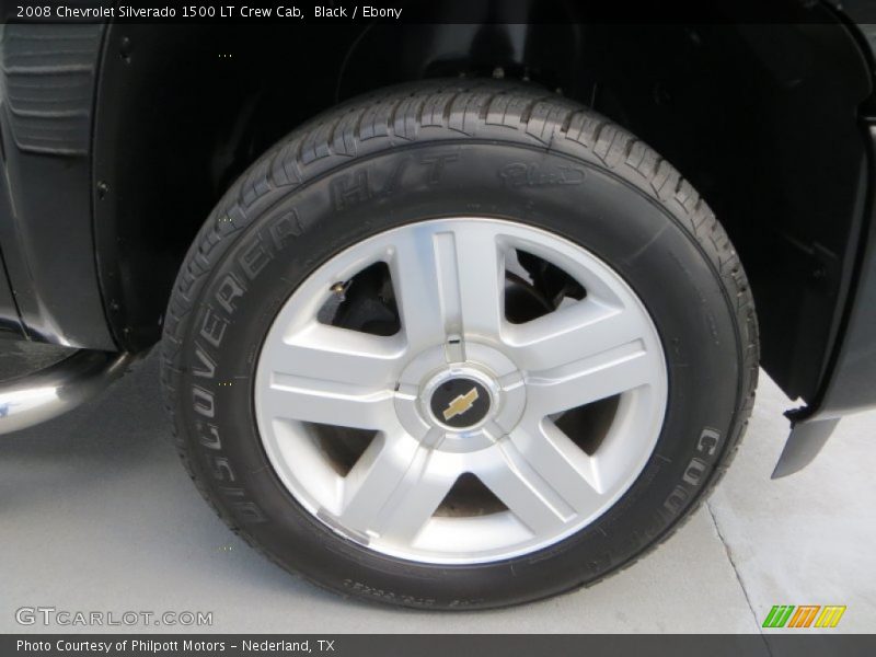 Black / Ebony 2008 Chevrolet Silverado 1500 LT Crew Cab
