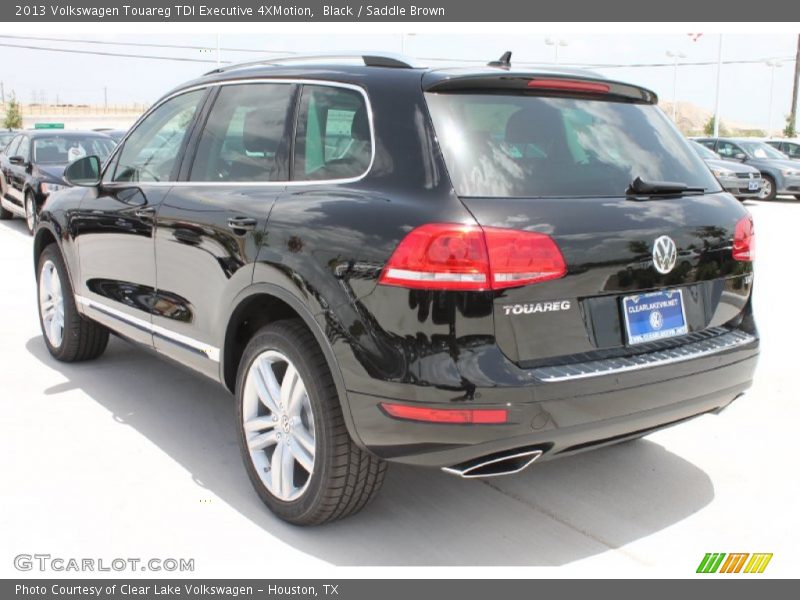 Black / Saddle Brown 2013 Volkswagen Touareg TDI Executive 4XMotion