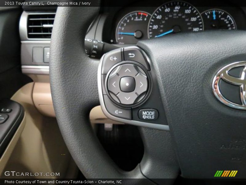 Champagne Mica / Ivory 2013 Toyota Camry L