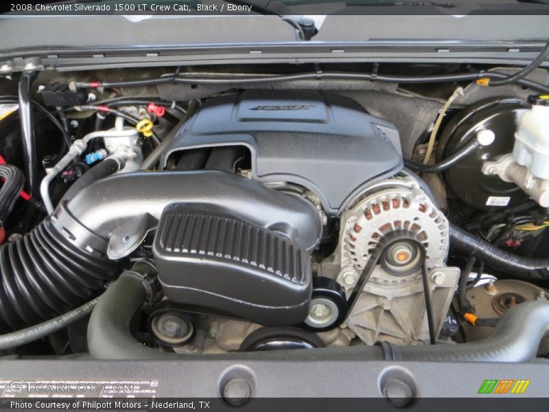 Black / Ebony 2008 Chevrolet Silverado 1500 LT Crew Cab