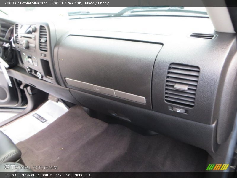 Black / Ebony 2008 Chevrolet Silverado 1500 LT Crew Cab