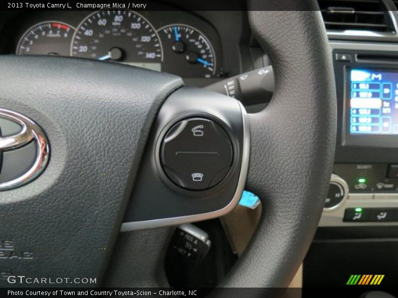 Champagne Mica / Ivory 2013 Toyota Camry L
