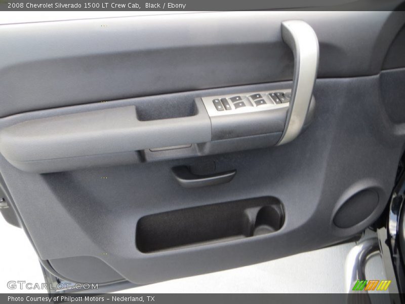 Black / Ebony 2008 Chevrolet Silverado 1500 LT Crew Cab