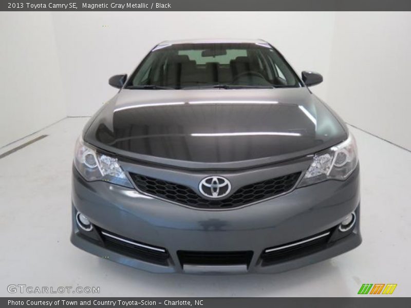 Magnetic Gray Metallic / Black 2013 Toyota Camry SE