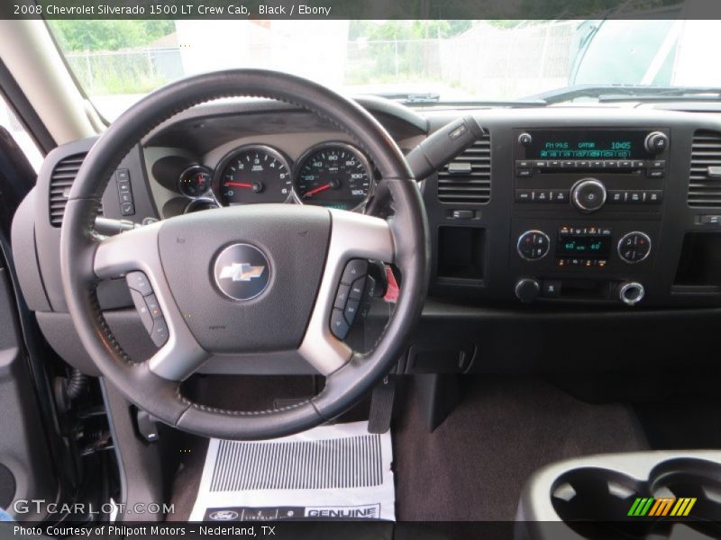 Black / Ebony 2008 Chevrolet Silverado 1500 LT Crew Cab