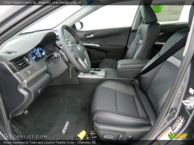 Magnetic Gray Metallic / Black 2013 Toyota Camry SE