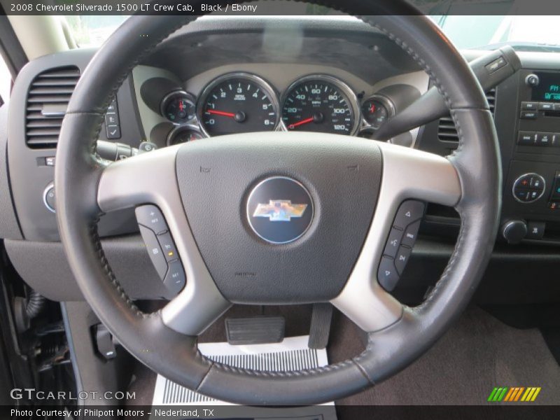 Black / Ebony 2008 Chevrolet Silverado 1500 LT Crew Cab