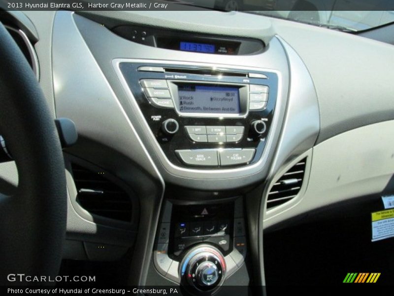 Harbor Gray Metallic / Gray 2013 Hyundai Elantra GLS