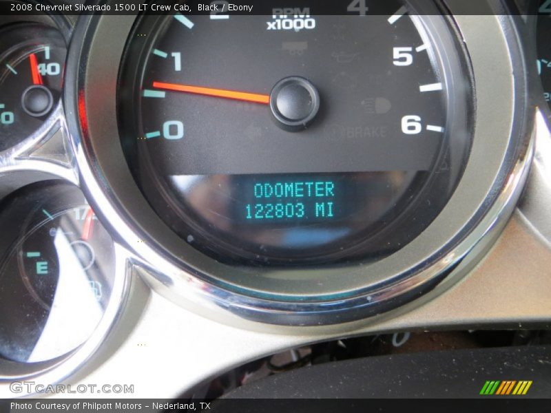 Black / Ebony 2008 Chevrolet Silverado 1500 LT Crew Cab