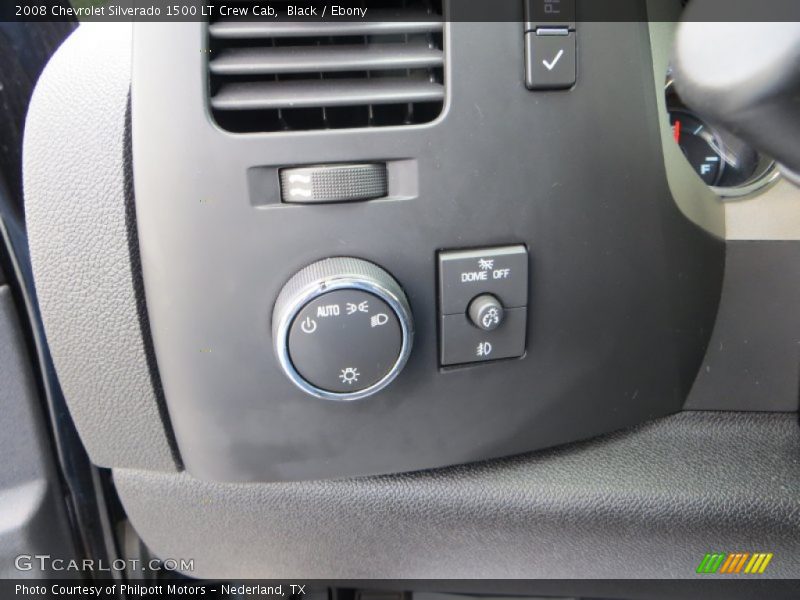 Black / Ebony 2008 Chevrolet Silverado 1500 LT Crew Cab