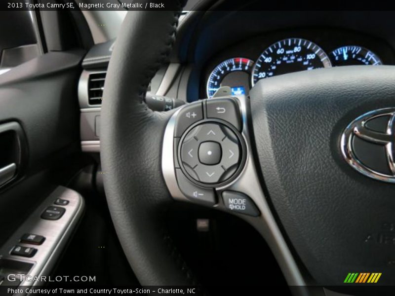 Magnetic Gray Metallic / Black 2013 Toyota Camry SE