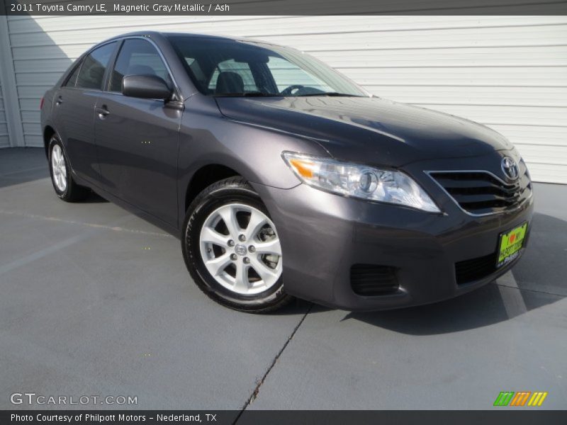 Magnetic Gray Metallic / Ash 2011 Toyota Camry LE