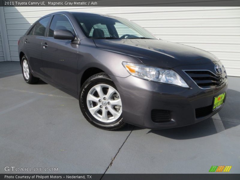 Magnetic Gray Metallic / Ash 2011 Toyota Camry LE