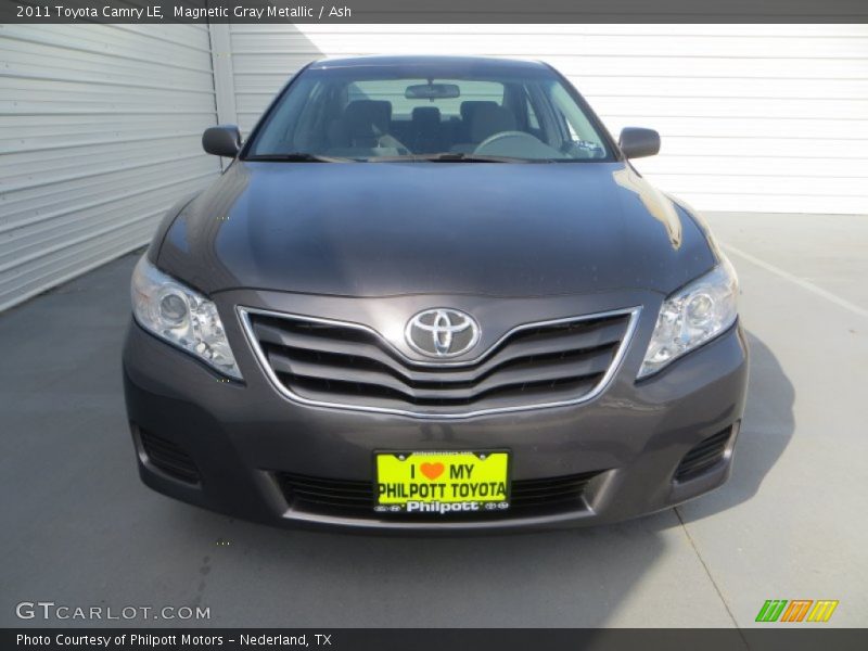 Magnetic Gray Metallic / Ash 2011 Toyota Camry LE