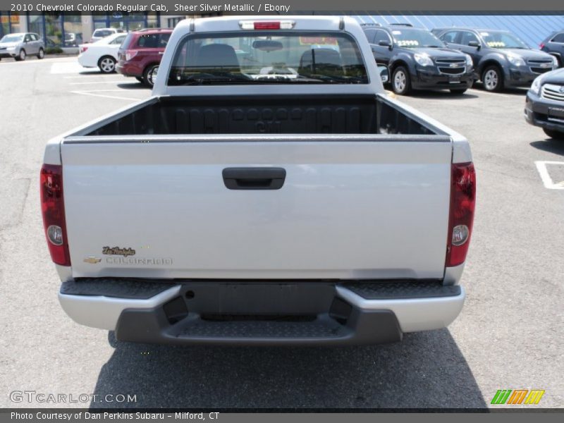 Sheer Silver Metallic / Ebony 2010 Chevrolet Colorado Regular Cab