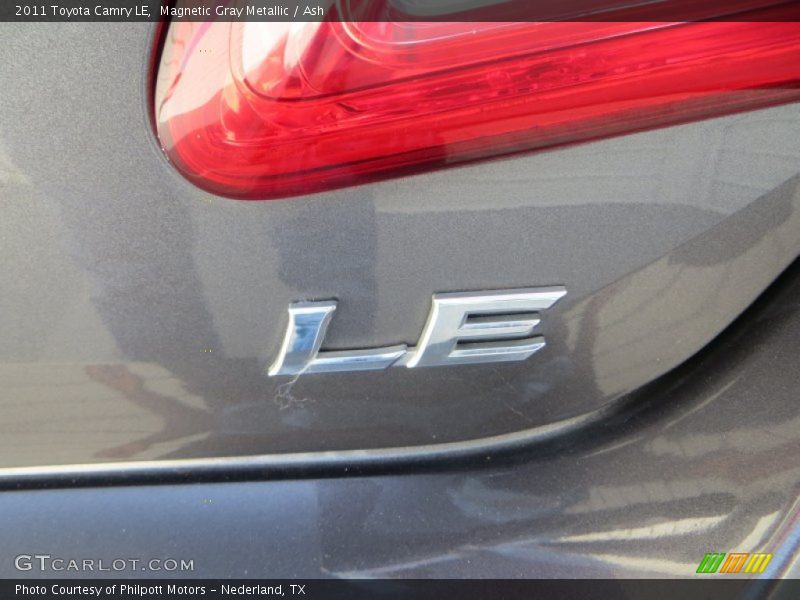 Magnetic Gray Metallic / Ash 2011 Toyota Camry LE