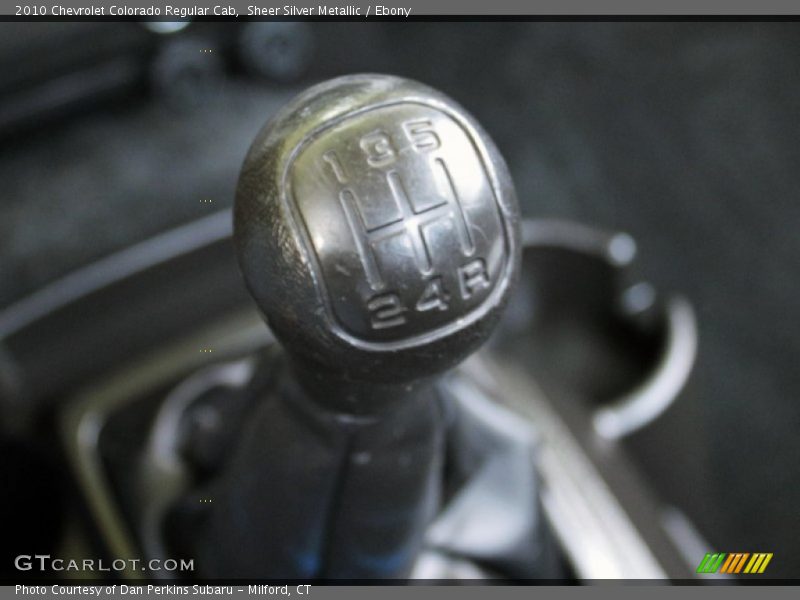 Sheer Silver Metallic / Ebony 2010 Chevrolet Colorado Regular Cab