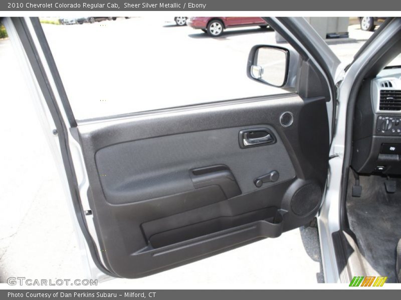Sheer Silver Metallic / Ebony 2010 Chevrolet Colorado Regular Cab