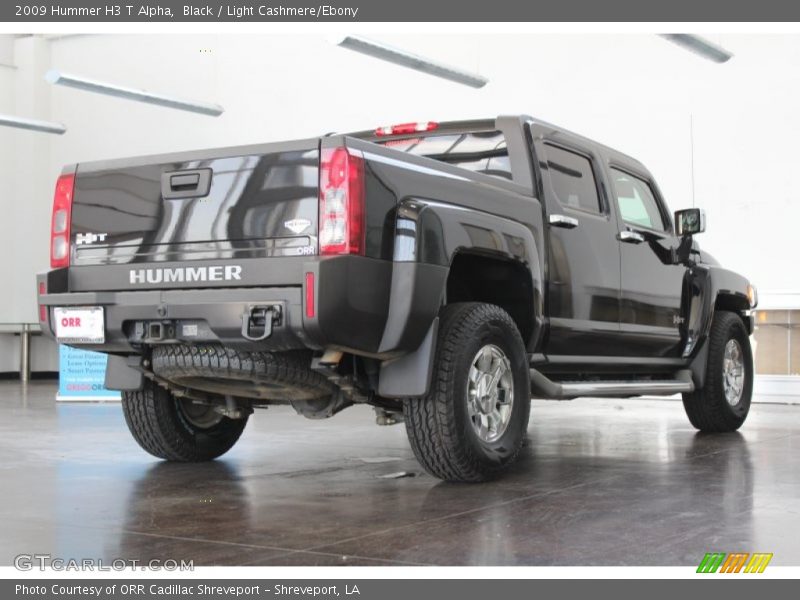 Black / Light Cashmere/Ebony 2009 Hummer H3 T Alpha