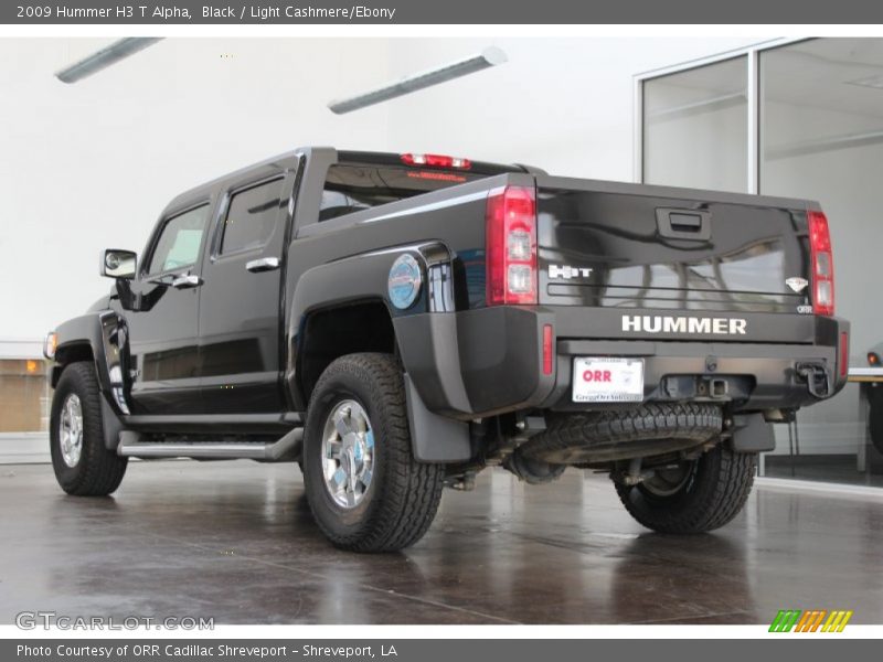 Black / Light Cashmere/Ebony 2009 Hummer H3 T Alpha