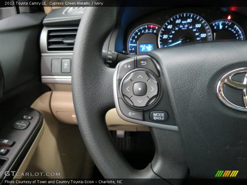 Cypress Green Metallic / Ivory 2013 Toyota Camry LE