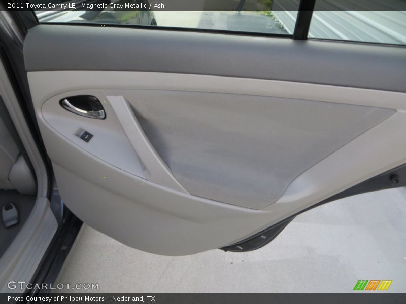 Magnetic Gray Metallic / Ash 2011 Toyota Camry LE