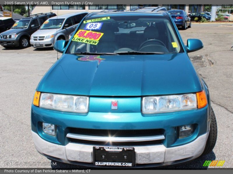 Dragon Fly Green / Gray 2005 Saturn VUE V6 AWD