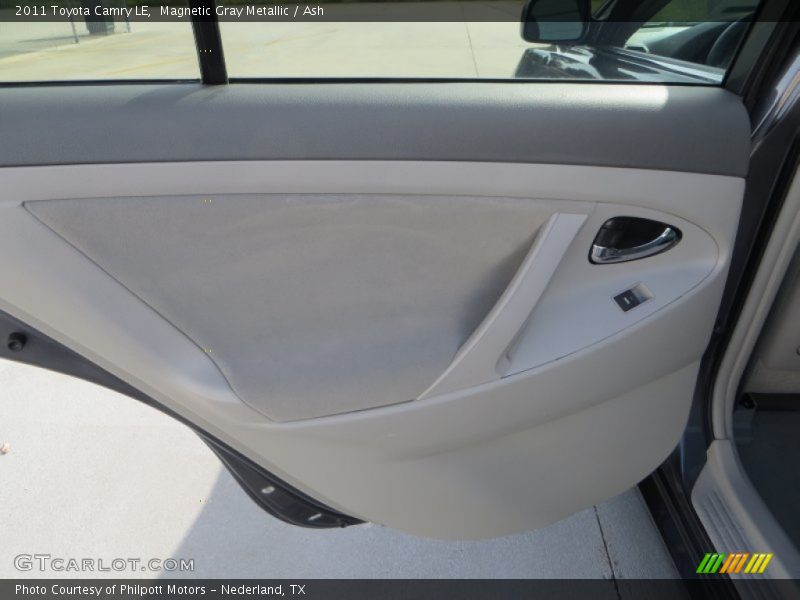 Magnetic Gray Metallic / Ash 2011 Toyota Camry LE