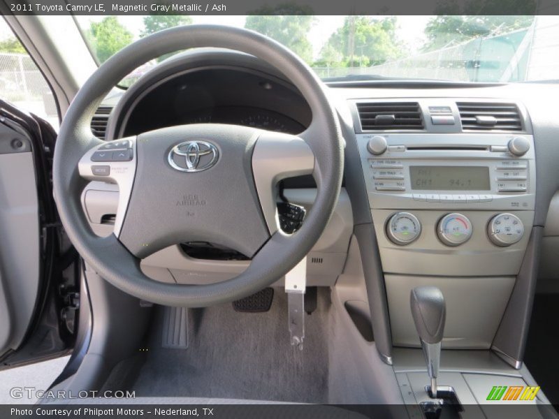Magnetic Gray Metallic / Ash 2011 Toyota Camry LE