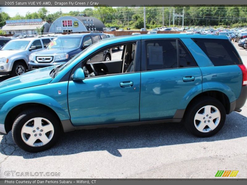 Dragon Fly Green / Gray 2005 Saturn VUE V6 AWD