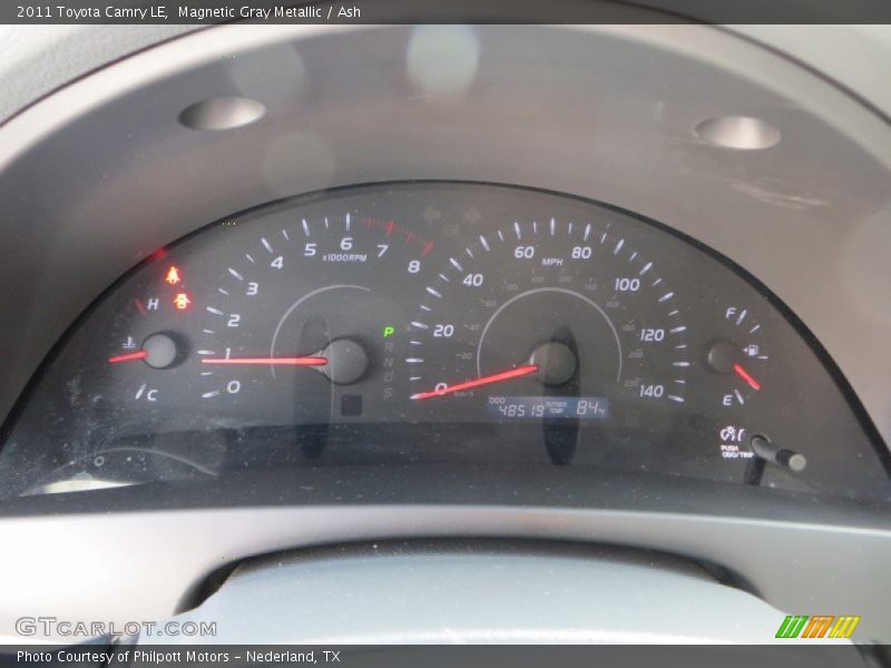 Magnetic Gray Metallic / Ash 2011 Toyota Camry LE