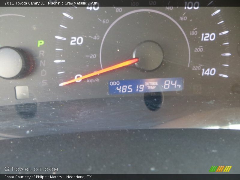 Magnetic Gray Metallic / Ash 2011 Toyota Camry LE