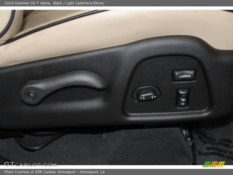 Black / Light Cashmere/Ebony 2009 Hummer H3 T Alpha