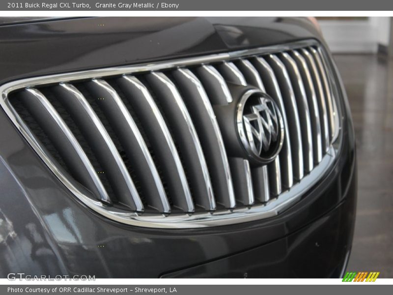Granite Gray Metallic / Ebony 2011 Buick Regal CXL Turbo
