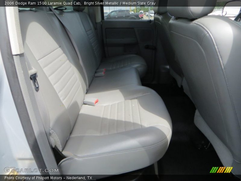 Bright Silver Metallic / Medium Slate Gray 2006 Dodge Ram 1500 Laramie Quad Cab