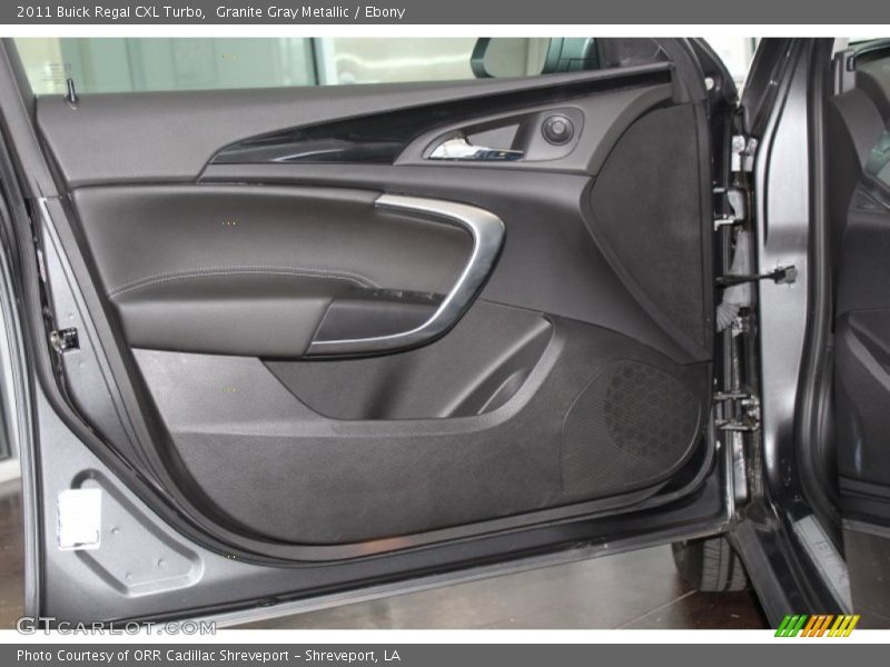 Granite Gray Metallic / Ebony 2011 Buick Regal CXL Turbo