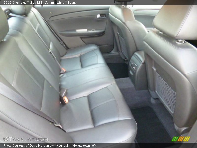 Summit White / Ebony 2012 Chevrolet Malibu LTZ