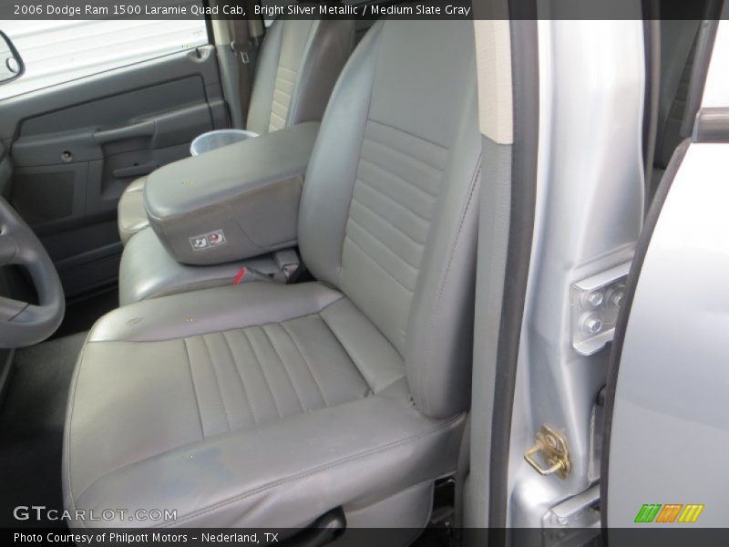 Bright Silver Metallic / Medium Slate Gray 2006 Dodge Ram 1500 Laramie Quad Cab